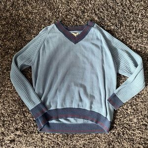 Chunky Vintage V Neck Sweater